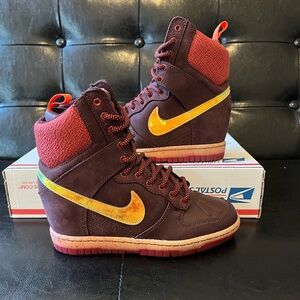 Nike Dunk Sky High Sneakerboot‎ Deep Burgundy